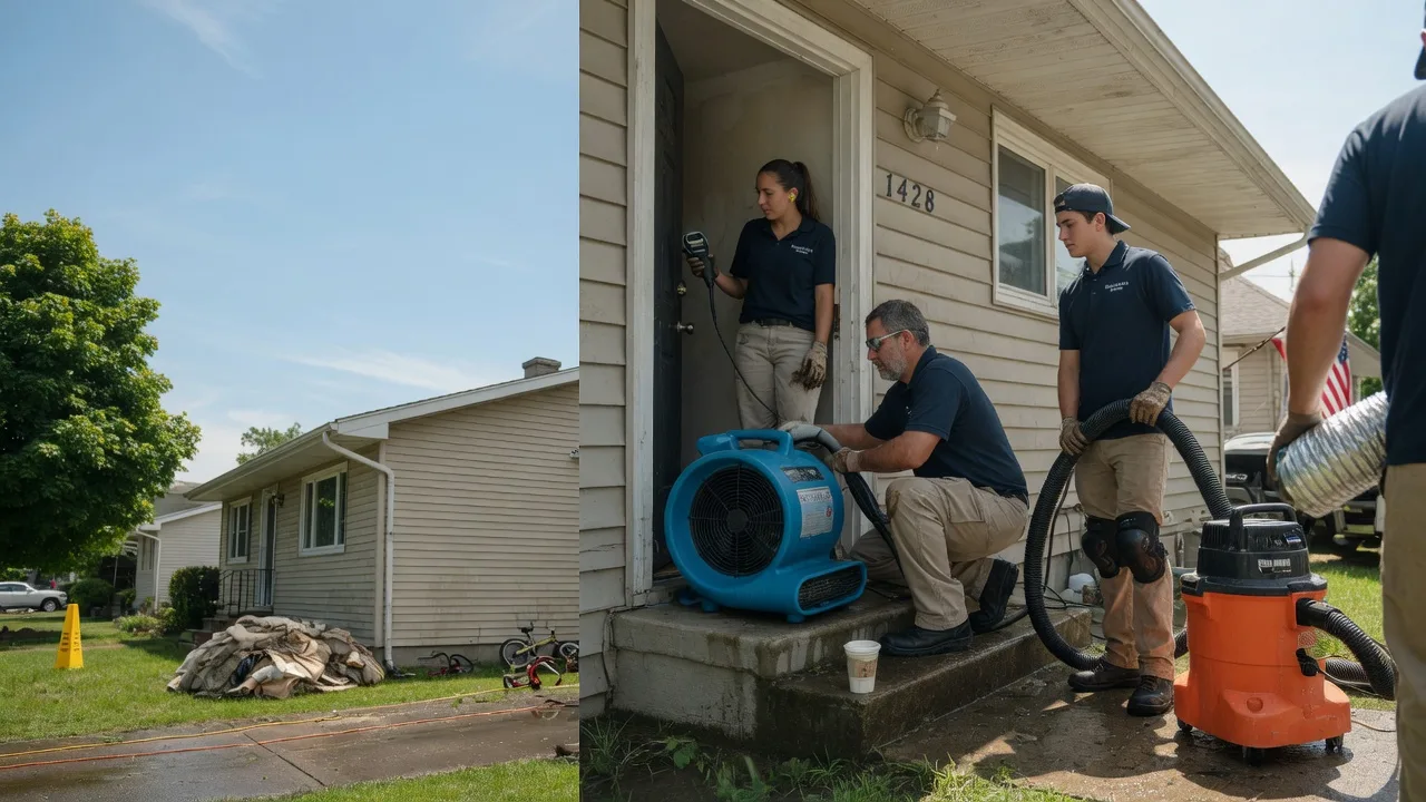 Water Damage Restoration in Reading, MI near me